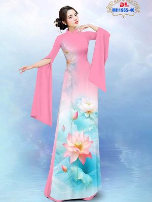 1748394031 61 vai ao dai hoa sen ad mh1965
