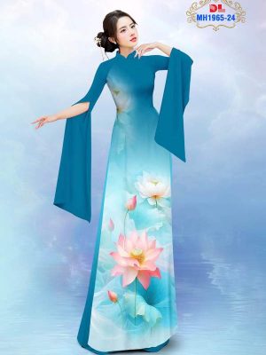 1748394032 952 vai ao dai hoa sen ad mh1965