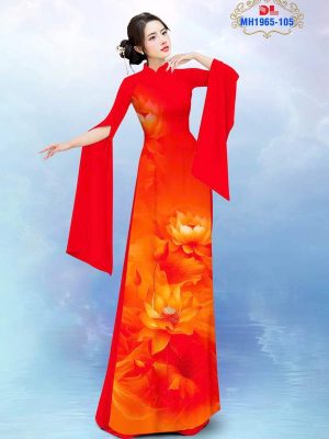 1748394033 394 vai ao dai hoa sen ad mh1965