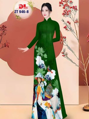 1748567148 174 vai ao dai co gai va hoa sen ad zt946