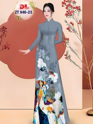 1748567150 909 vai ao dai co gai va hoa sen ad zt946