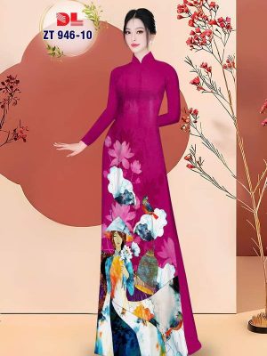 1748567152 452 vai ao dai co gai va hoa sen ad zt946
