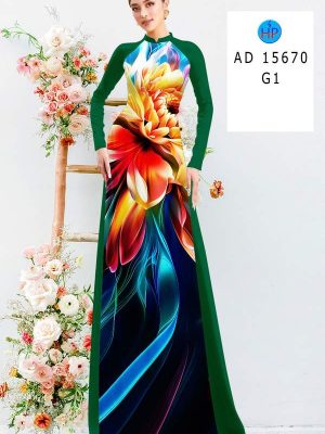 vai ao dai hoa in 3d ad 15670