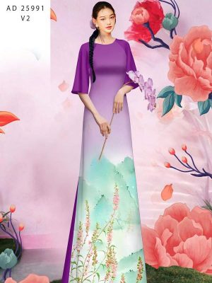 1748915070 227 vai ao dai hoa in 3d ad 25991