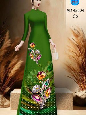 1750060589 593 vai ao dai hoa in 3d ad 45204