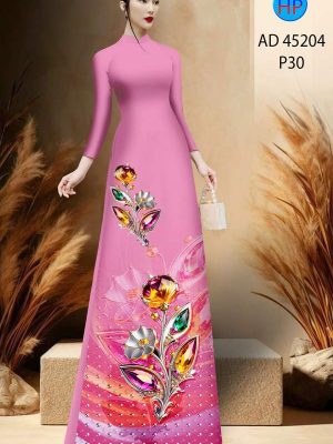 1750060591 744 vai ao dai hoa in 3d ad 45204