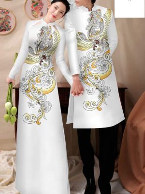 1750385400 785 vai ao dai cap doi chim phuong ad ctnth071