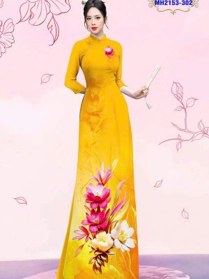 1750731213 895 vai ao dai hoa in 3d ad mh2153