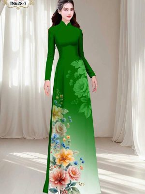 vai ao dai hoa in 3d ad tn628