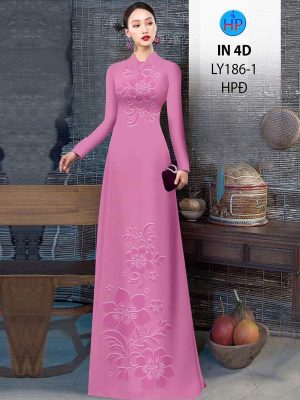 vai ao dai hoa in 4d ad ly186 1