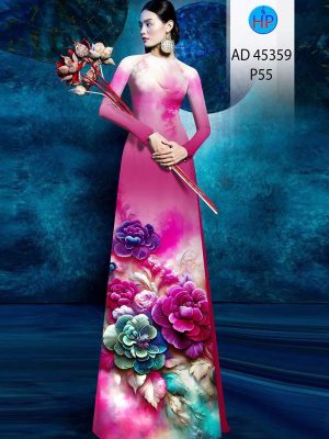 1755137646 382 vai ao dai hoa in 3d ad 45359