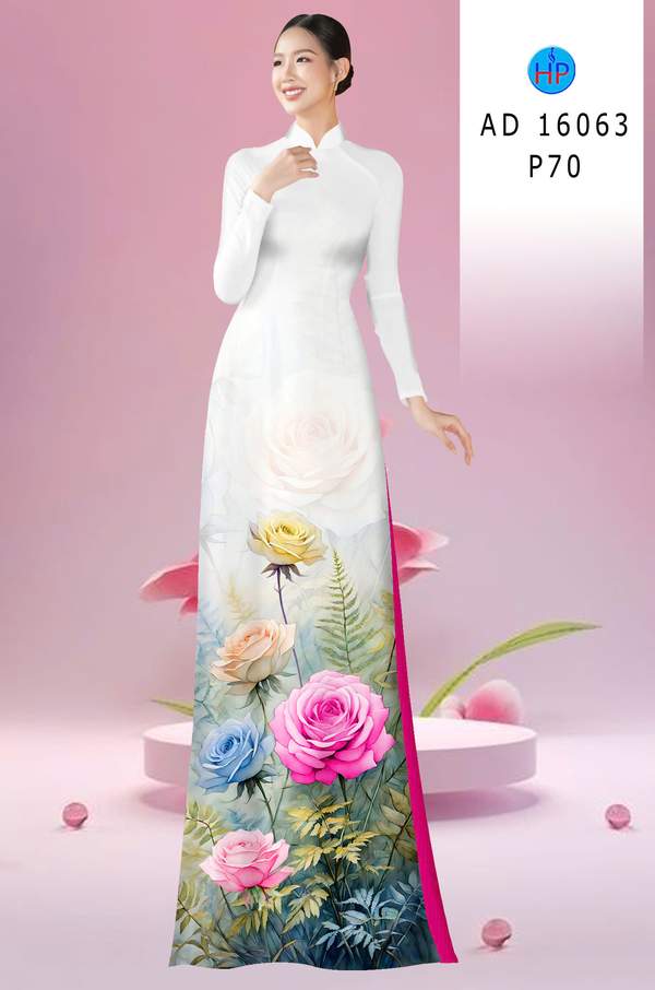 Vải Áo Dài Hoa Hồng AD 16063 5 1757992198 166 vai ao dai hoa hong ad 16063