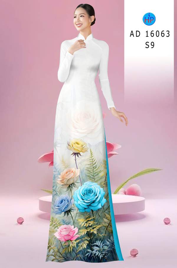 Vải Áo Dài Hoa Hồng AD 16063 6 1757992199 519 vai ao dai hoa hong ad 16063