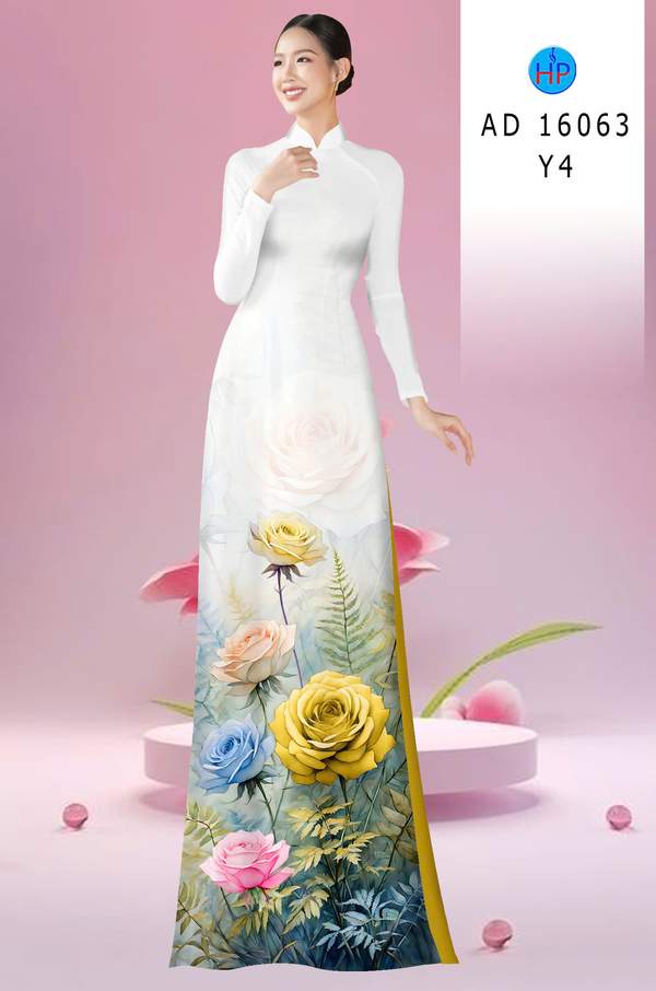 Vải Áo Dài Hoa Hồng AD 16063 11 1757992200 21 vai ao dai hoa hong ad 16063