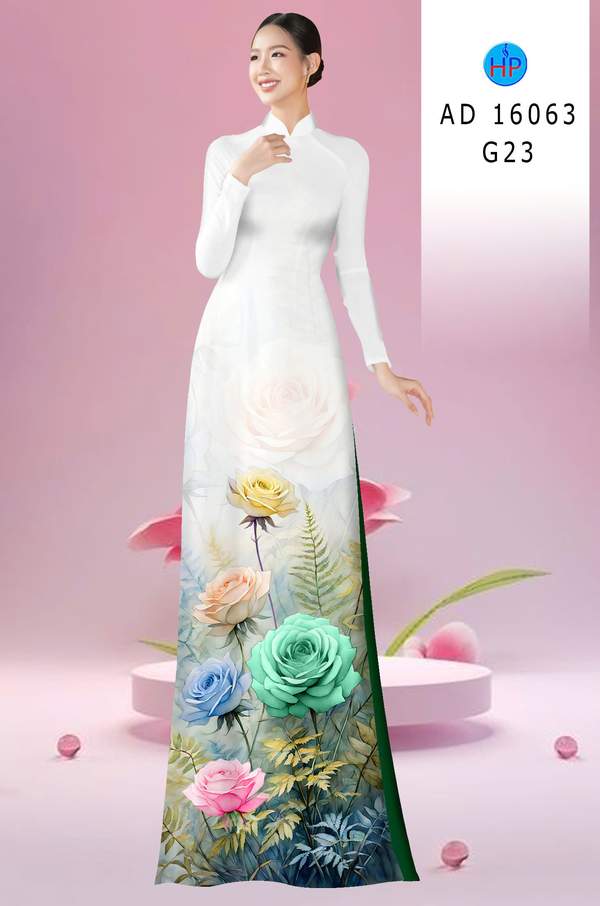 Vải Áo Dài Hoa Hồng AD 16063 1 1757992201 241 vai ao dai hoa hong ad 16063
