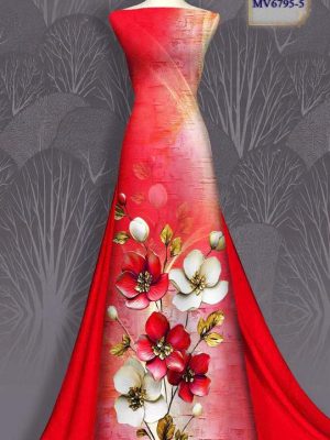 1758073197 167 vai ao dai hoa in 3d ad mv6795
