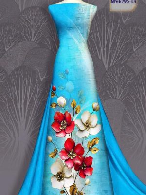 1758073197 83 vai ao dai hoa in 3d ad mv6795