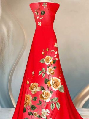 1758161065 255 vai ao dai hoa hong ad mv6803