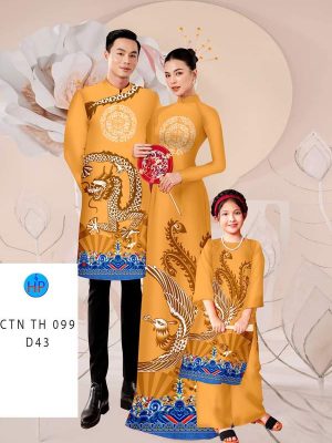 1758248749 142 vai ao dai cap doi chim phuong ad ctn th099