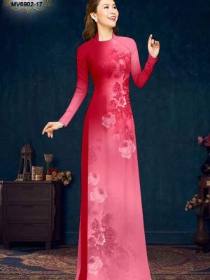 1758333504 56 vai ao dai hoa hong ad mv6902