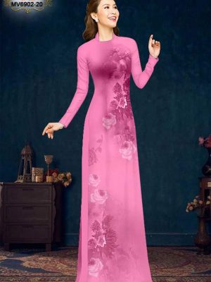 1758333505 195 vai ao dai hoa hong ad mv6902