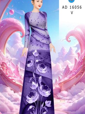 vai ao dai hoa in 3d ad 16056