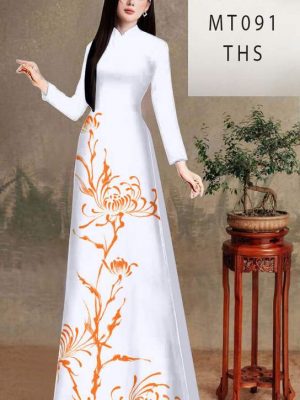 vai ao dai hoa in 3d ad mt091
