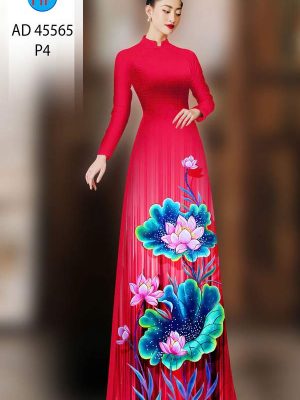1759281261 584 vai ao dai hoa sen ad 45565