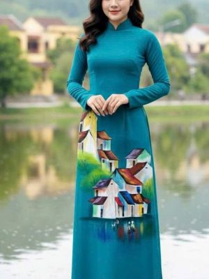 1759453101 370 vai ao dai ve tay phong canh cao cap hinh