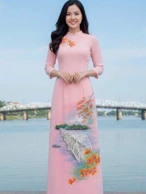 1760066720 650 vai ao dai ve tay hoa phuong va cau trang