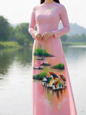 1760067632 223 vai ao dai ve tay phong canh ad v51007