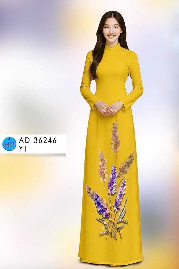 Vải Áo Dài Hoa Lavender AD 36246 3 1760584490 139 vai ao dai hoa lavender ad 36246
