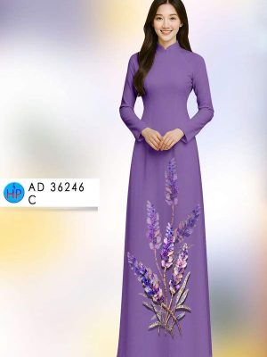 Vải Áo Dài Hoa Lavender AD 36246 25 1760584490 253 vai ao dai hoa lavender ad 36246