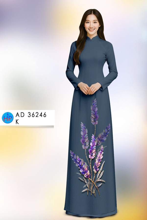 Vải Áo Dài Hoa Lavender AD 36246 6 1760584490 664 vai ao dai hoa lavender ad 36246
