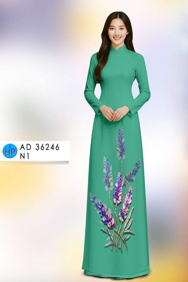 Vải Áo Dài Hoa Lavender AD 36246 9 1760584491 159 vai ao dai hoa lavender ad 36246