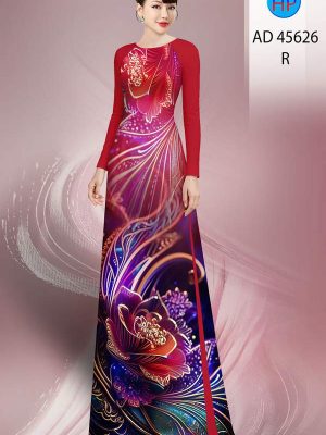 Vải Áo Dài Hoa In 3D AD 45626 26 1761097152 347 vai ao dai hoa in 3d ad 45626