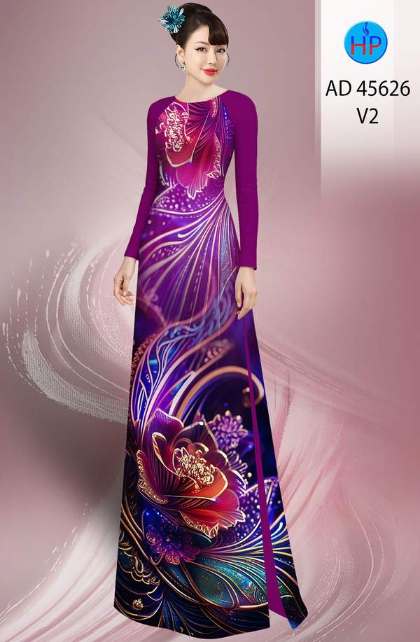 Vải Áo Dài Hoa In 3D AD 45626 11 1761097152 923 vai ao dai hoa in 3d ad 45626