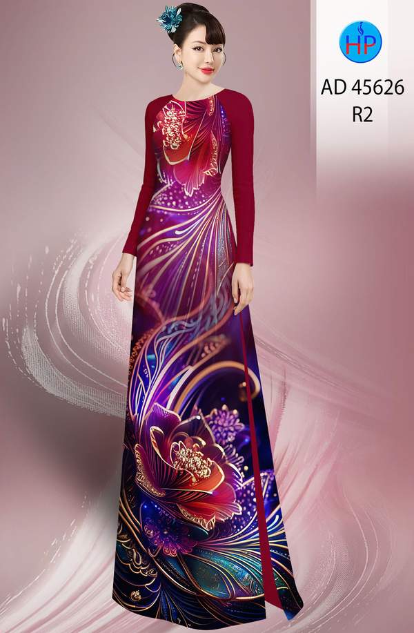 Vải Áo Dài Hoa In 3D AD 45626 18 1761097153 122 vai ao dai hoa in 3d ad 45626