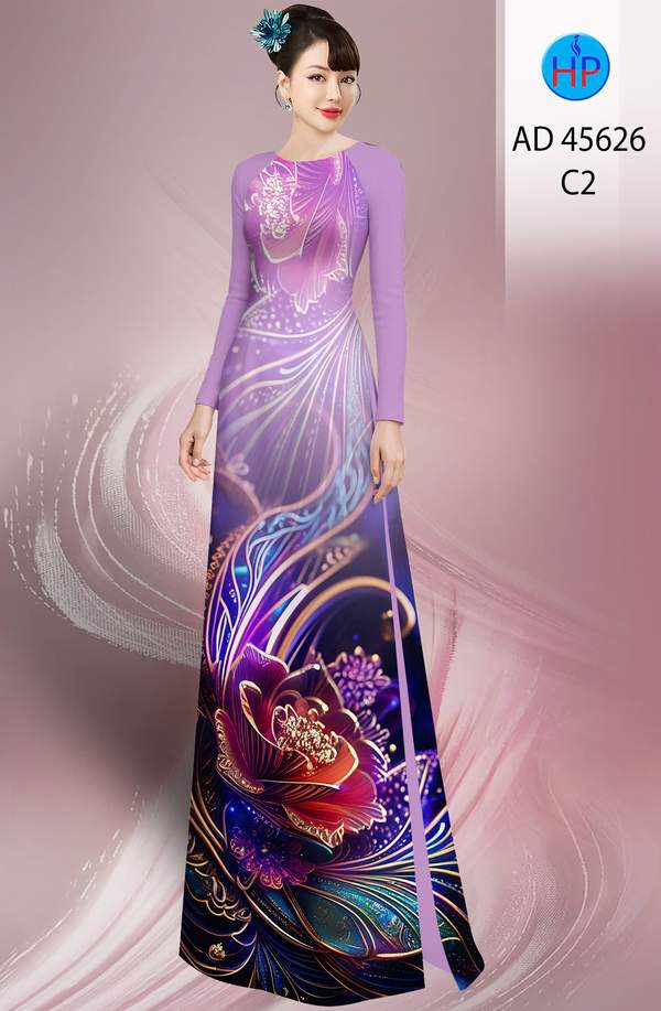 Vải Áo Dài Hoa In 3D AD 45626 15 1761097153 501 vai ao dai hoa in 3d ad 45626
