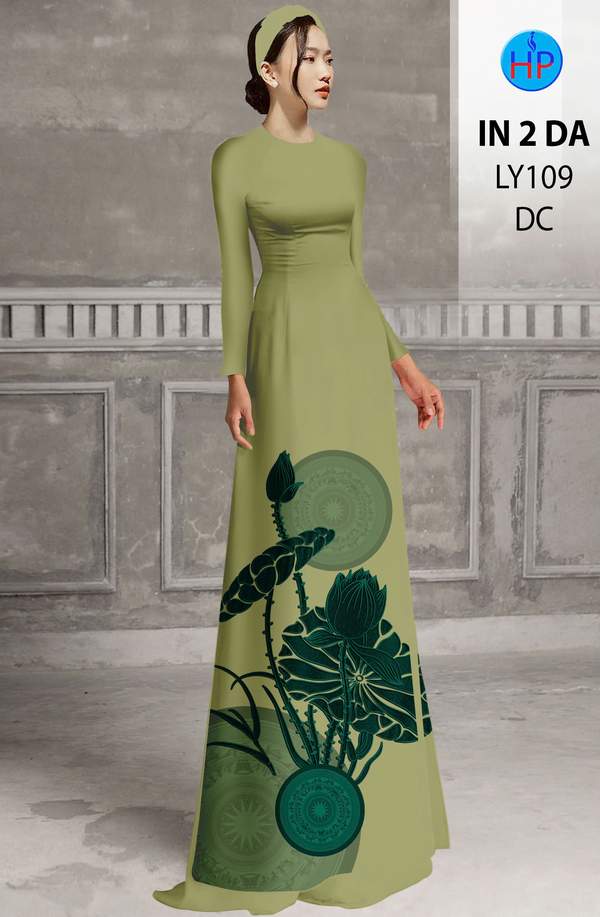 Vải Áo Dài Hoa Sen AD LY109 3 1761269774 135 vai ao dai hoa sen ad ly109