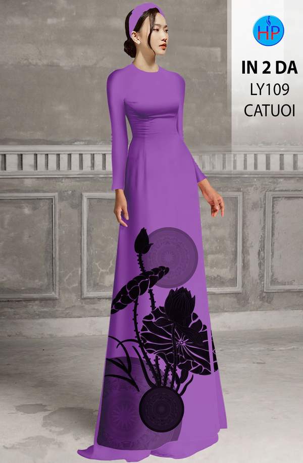 Vải Áo Dài Hoa Sen AD LY109 12 1761269776 67 vai ao dai hoa sen ad ly109