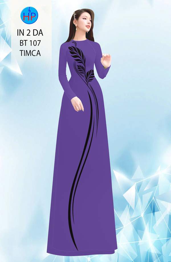 Vải Áo Dài Hoa In 3D AD BT107 3 1761270225 19 vai ao dai hoa in 3d ad bt107
