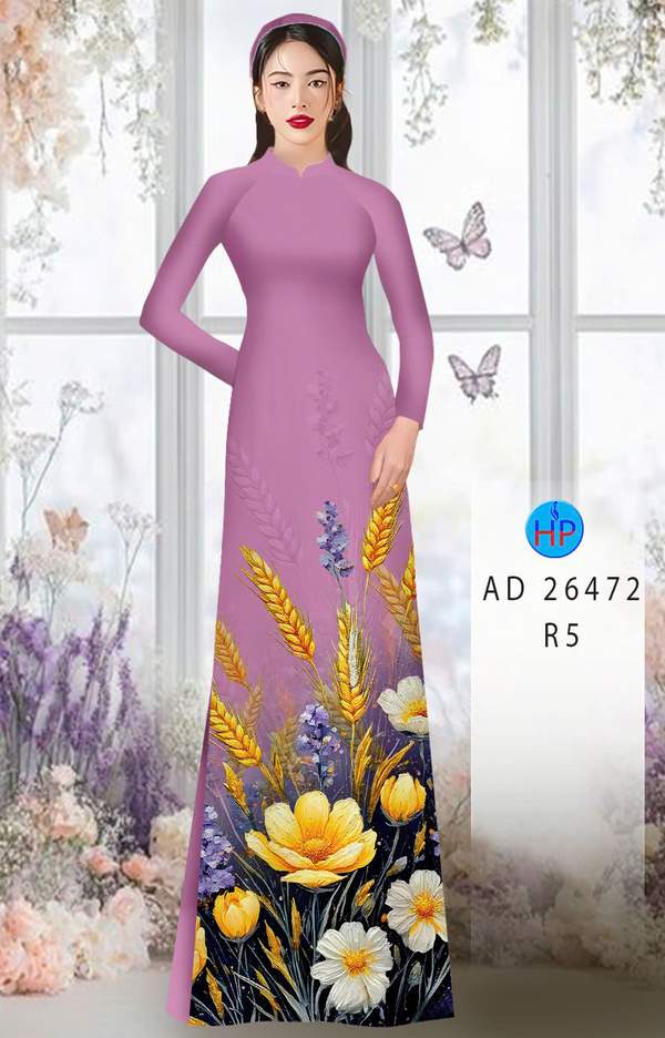 Vải Áo Dài Hoa In 3D AD 26472 4 1761355003 66 vai ao dai hoa in 3d ad 26472