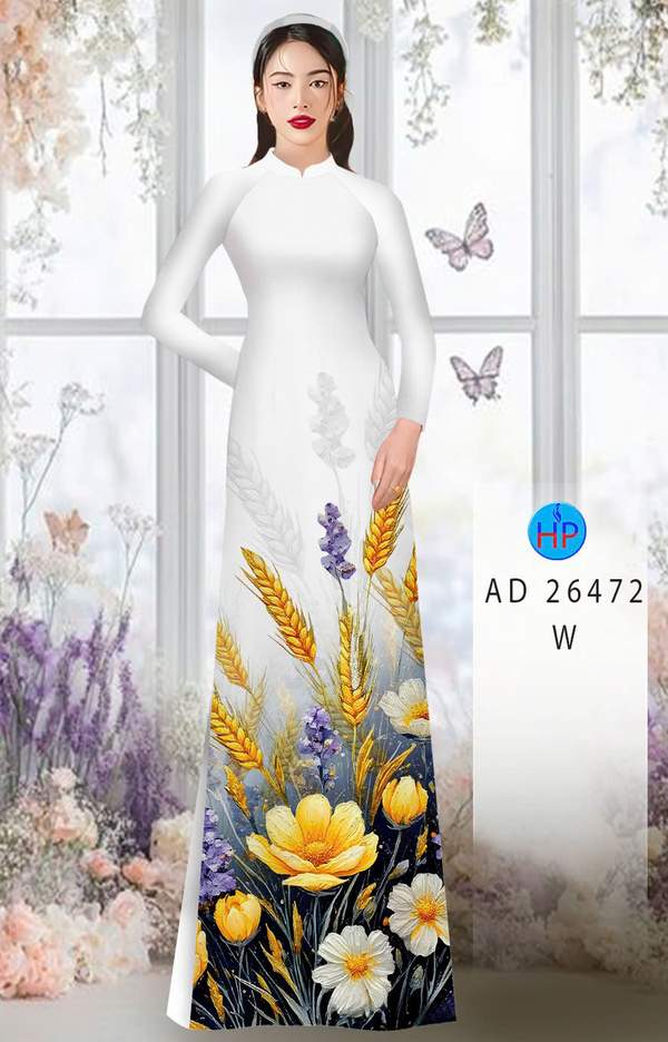 Vải Áo Dài Hoa In 3D AD 26472 7 1761355004 272 vai ao dai hoa in 3d ad 26472