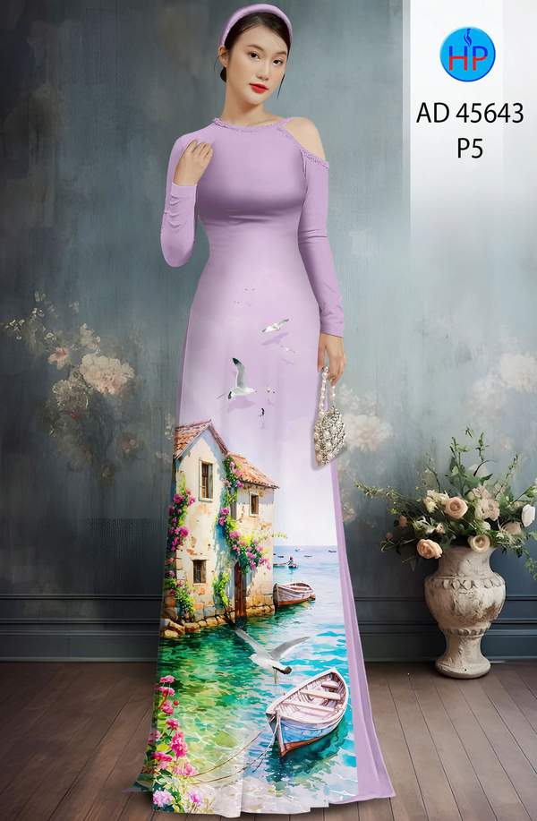 Vải Áo Dài Phong Cảnh AD 45643 2 1761355492 915 vai ao dai phong canh ad 45643
