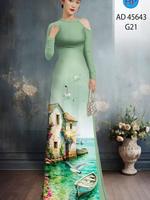 Vải Áo Dài Phong Cảnh AD 45643 23 1761355493 114 vai ao dai phong canh ad 45643