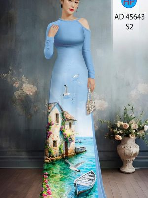 Vải Áo Dài Phong Cảnh AD 45643 24 1761355493 703 vai ao dai phong canh ad 45643