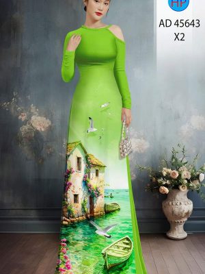 Vải Áo Dài Phong Cảnh AD 45643 34 1761355495 716 vai ao dai phong canh ad 45643