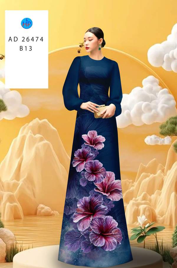 Vải Áo Dài Hoa In 3D AD 26474 6 1761530638 123 vai ao dai hoa in 3d ad 26474