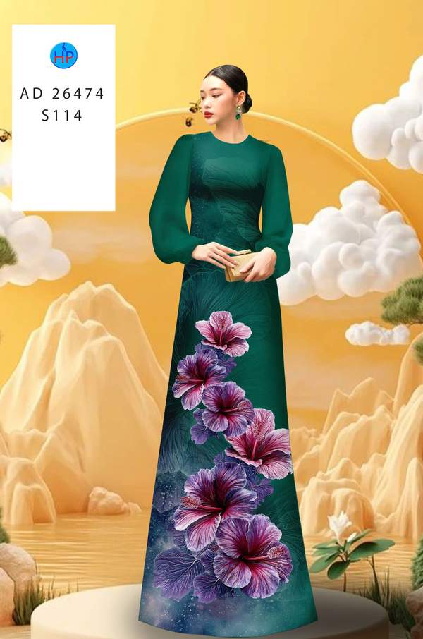 Vải Áo Dài Hoa In 3D AD 26474 4 1761530638 707 vai ao dai hoa in 3d ad 26474